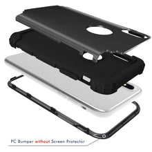 Load image into Gallery viewer, For iPhone X / XS Diamond Series Electroplating PC +  Silicone Protective Case, For iPhone X
