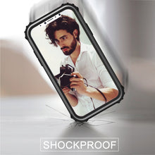 Load image into Gallery viewer, For iPhone X / XS Diamond Series Electroplating PC +  Silicone Protective Case, For iPhone X