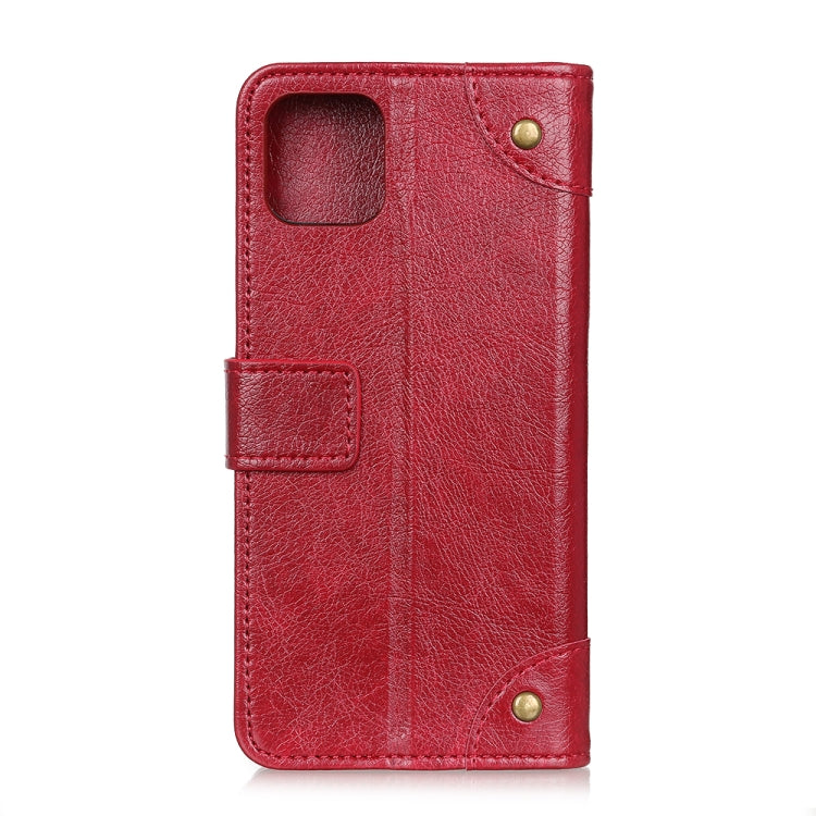 For iPhone 11 Pro Copper Buckle Nappa Texture Horizontal Flip Leather Case, with Holder & Card Slots & Wallet, For XI (2019)