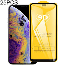Load image into Gallery viewer, For iPhone 11 Pro / XS / X 25pcs 9H 9D Full Screen Tempered Glass Screen Protector, For iPhone 11 Pro / XS / X (25 PCS)