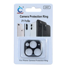 Load image into Gallery viewer, Aluminum Alloy Camera Lens Protector for iPhone 11 Pro / 11 Pro Max, For iPhone 11 Pro (Black), For iPhone 11 Pro, For iPhone 11 Pro (Blue), For iPhone 11 Pro (Red), For iPhone 11 Pro (Rose Gold), For iPhone 11 Pro (Silver)