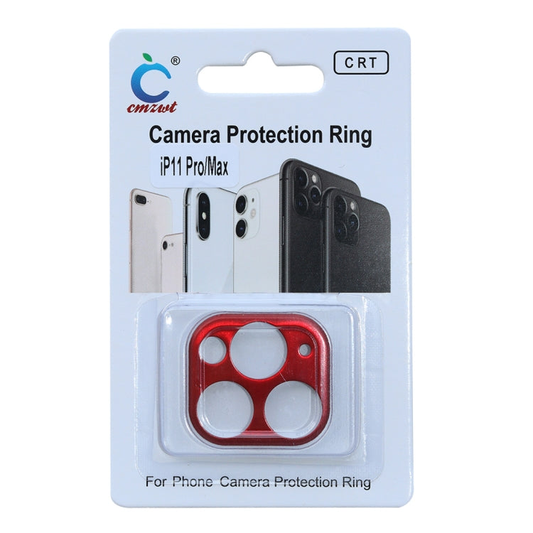 Aluminum Alloy Camera Lens Protector for iPhone 11 Pro / 11 Pro Max