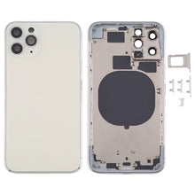 Load image into Gallery viewer, Back Housing Cover with SIM Card Tray &amp; Side keys &amp; Camera Lens for iPhone 11 Pro