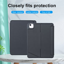 Load image into Gallery viewer, T11-AS For iPad Air 11 2025 / Air 5 / 4 10.9 / Pro 11 2022&amp;2021&amp;2020&amp;2018 Touch Backlight Split Type Bluetooth Keyboard Leather Case, T11-AS