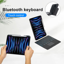 Load image into Gallery viewer, T11-AS For iPad Air 11 2025 / Air 5 / 4 10.9 / Pro 11 2022&amp;2021&amp;2020&amp;2018 Touch Backlight Split Type Bluetooth Keyboard Leather Case, T11-AS