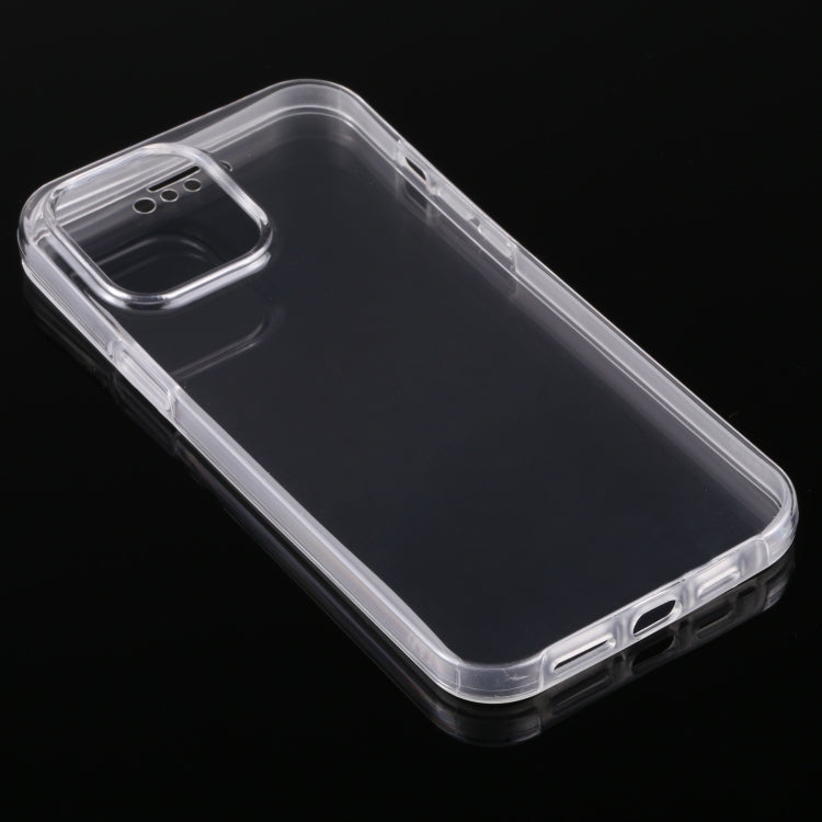 For iPhone 13 Pro Max PC+TPU Ultra-Thin Double-Sided All-Inclusive Transparent Case