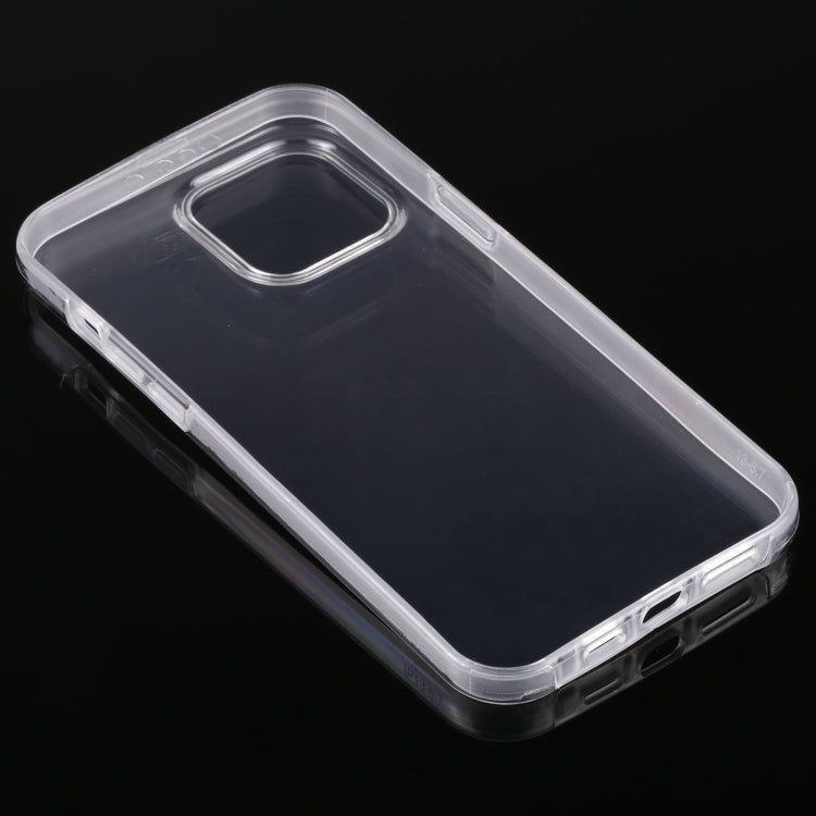 For iPhone 13 Pro Max PC+TPU Ultra-Thin Double-Sided All-Inclusive Transparent Case
