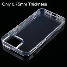 Load image into Gallery viewer, For iPhone 13 mini 0.75mm Ultra-thin Transparent TPU Soft Protective Case, For iPhone 13 mini