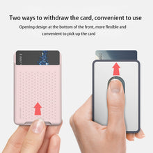 Load image into Gallery viewer, For iPhone 13 Series / iPhone 12 Series Silicone Wallet Pouch Card Case Anti-degaussing Card Holder Magsafing Magnetic Sticker