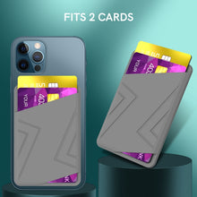 Load image into Gallery viewer, Silicone Wallet Pouch Card Case Magsafing Card Holder