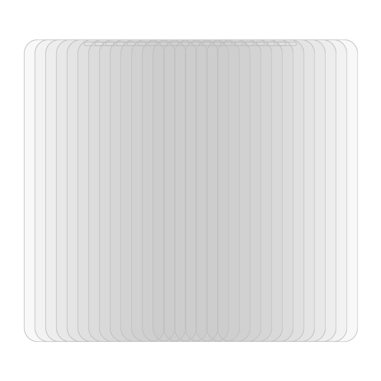 50 PCS 0.3mm 2.5D 9H Tempered Glass Film for iPhone 11 Pro Max / XS Max