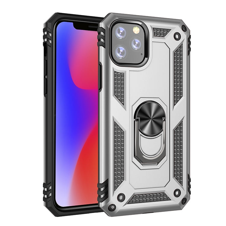 Armor Shockproof TPU + PC Protective Case for iPhone 11 Pro Max, with 360 Degree Rotation Holder