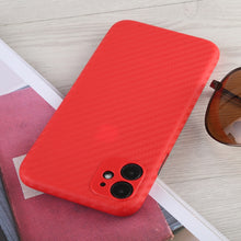 Load image into Gallery viewer, For iPhone 11 Carbon Fiber Texture PP Protective Case, For iPhone 11