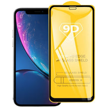 Load image into Gallery viewer, For iPhone 11 / XR 9H 9D Full Screen Tempered Glass Screen Protector, For iPhone 11 (1 PC)