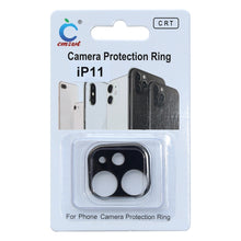 Load image into Gallery viewer, For iPhone 11 Aluminum Alloy Camera Lens Protector, For iPhone 11 (Black), For iPhone 11, For iPhone 11 (Blue), For iPhone 11 (Red), For iPhone 11 (Rose Gold), For iPhone 11 (Silver)