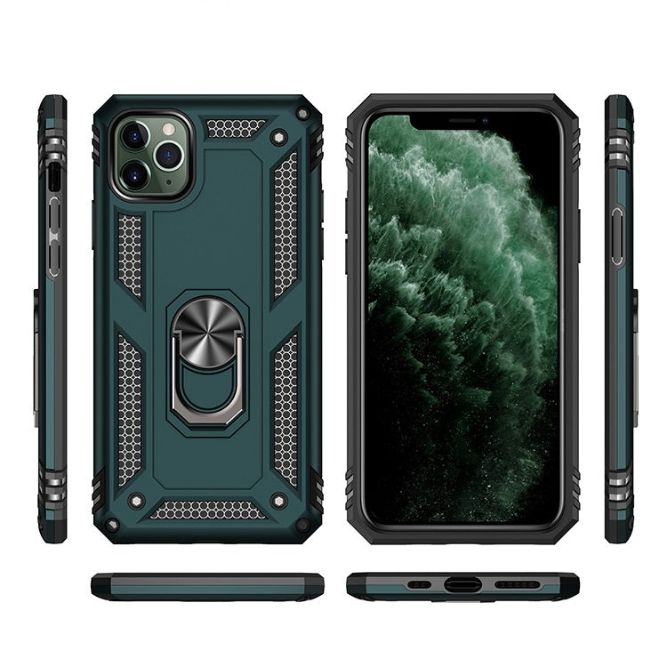 Armor Shockproof TPU + PC Protective Case for iPhone 11, with 360 Degree Rotation Holder