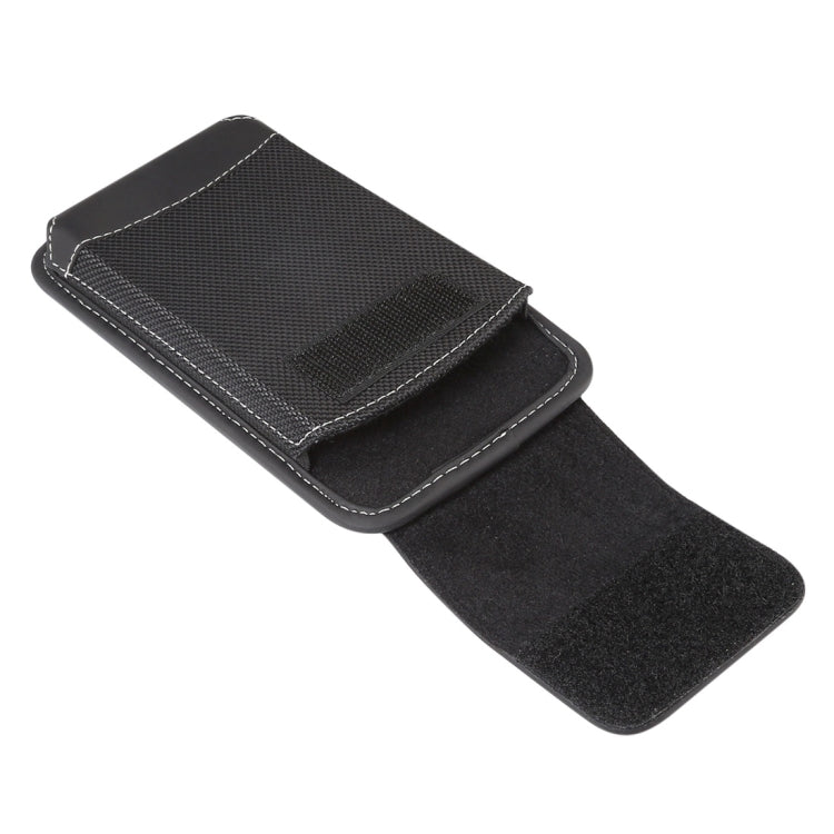 Universal Hanging Waist Oxford Cloth Case For 5.7-6.3 inch Mobile Phones, with Carabiner