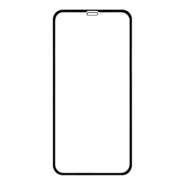 For iPhone XS Max 9H 2.5D Ultrathin Silk-screen Carbon Fiber Full Screen Protector Film