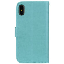 Load image into Gallery viewer, For iPhone XS Max Rose Embossed Horizontal Flip PU Leather Case with Holder &amp; Card Slots &amp; Wallet, For XS Max