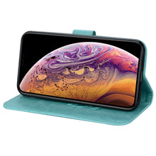 Load image into Gallery viewer, For iPhone XS Max Rose Embossed Horizontal Flip PU Leather Case with Holder &amp; Card Slots &amp; Wallet, For XS Max