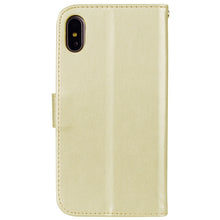 Load image into Gallery viewer, For iPhone XS Max Rose Embossed Horizontal Flip PU Leather Case with Holder &amp; Card Slots &amp; Wallet, For XS Max