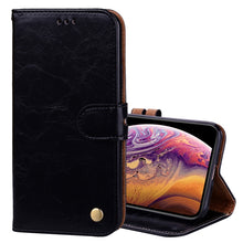 Load image into Gallery viewer, For iPhone XS Max Business Style Oil Wax Texture Horizontal Flip Leather Case with Holder &amp; Card Slots &amp; Wallet, For iPhone XS Max