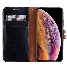 Load image into Gallery viewer, For iPhone XS Max Business Style Oil Wax Texture Horizontal Flip Leather Case with Holder &amp; Card Slots &amp; Wallet, For iPhone XS Max