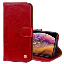 Load image into Gallery viewer, For iPhone XS Max Business Style Oil Wax Texture Horizontal Flip Leather Case with Holder &amp; Card Slots &amp; Wallet, For iPhone XS Max