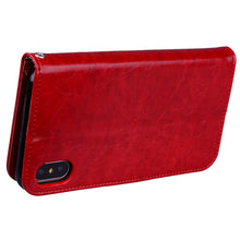 Load image into Gallery viewer, For iPhone XS Max Business Style Oil Wax Texture Horizontal Flip Leather Case with Holder &amp; Card Slots &amp; Wallet, For iPhone XS Max