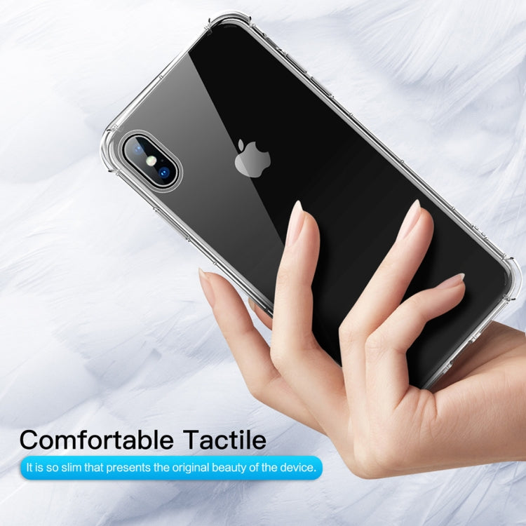 For iPhone XS Max ROCK Fence S Series Slim TPU Protective Case