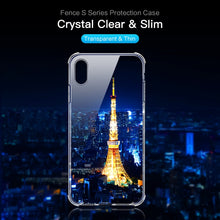 Load image into Gallery viewer, For iPhone XS Max ROCK Fence S Series Slim TPU Protective Case