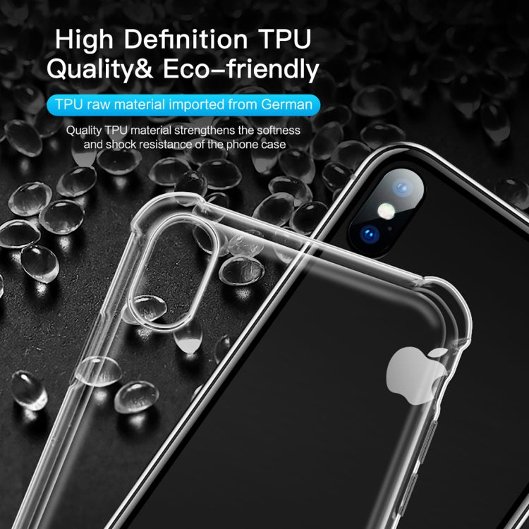 For iPhone XS Max ROCK Fence S Series Slim TPU Protective Case