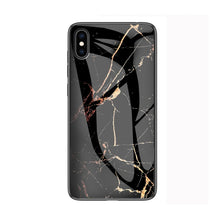 Load image into Gallery viewer, For iPhone XS Max Marble Glass Protective Case, For iPhone XS Max