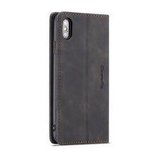 Load image into Gallery viewer, For iPhone XS Max CaseMe-013 Multifunctional Retro Frosted Horizontal Flip Leather Case with Card Slot &amp; Holder &amp; Wallet, For iPhone XS Max