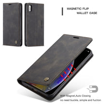 Load image into Gallery viewer, For iPhone XS Max CaseMe-013 Multifunctional Retro Frosted Horizontal Flip Leather Case with Card Slot &amp; Holder &amp; Wallet, For iPhone XS Max