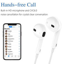 Load image into Gallery viewer, GL069 8 Pin Port Bluetooth Module Pop-up Window Wired Stereo Earphones with Mic