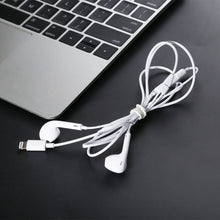 Load image into Gallery viewer, GL069 8 Pin Port Bluetooth Module Pop-up Window Wired Stereo Earphones with Mic