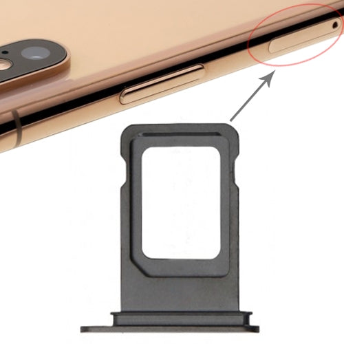 SIM Card Tray for iPhone XS Max (Single SIM Card), For iPhone XS Max (Single), For iPhone XS Max