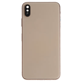Battery Back Cover Assembly (with Side Keys & Speaker Ringer Buzzer & Motor & Camera Lens & Card Tray & Power Button + Volume Button + Charging Port + Signal Flex Cable & Wireless Charging Module) for iPhone XS Max