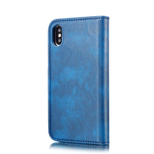 Load image into Gallery viewer, For iPhone XS Max DG.MING Crazy Horse Texture Flip Detachable Magnetic Leather Case with Holder &amp; Card Slots &amp; Wallet