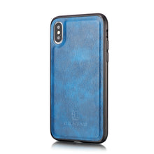 Load image into Gallery viewer, For iPhone XS Max DG.MING Crazy Horse Texture Flip Detachable Magnetic Leather Case with Holder &amp; Card Slots &amp; Wallet
