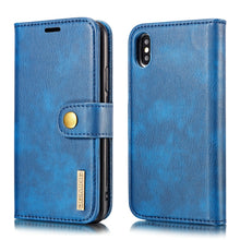 Load image into Gallery viewer, For iPhone XS Max DG.MING Crazy Horse Texture Flip Detachable Magnetic Leather Case with Holder &amp; Card Slots &amp; Wallet, iPhone XS Max, For iPhone XS Max