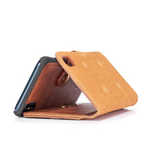 Load image into Gallery viewer, For iPhone XS Max DG.MING Crazy Horse Texture Flip Detachable Magnetic Leather Case with Holder &amp; Card Slots &amp; Wallet, iPhone XS Max, For iPhone XS Max