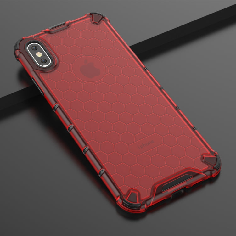 For iPhone XS Max Shockproof Honeycomb PC + TPU Protective Case, For iPhone XS Max