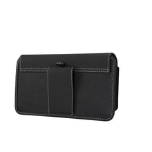 Load image into Gallery viewer, For iPhone XS Max Men Universal Oxford Cloth Portable Mobile Phone Waist Pack Leather Case / Huawei Mate 20 / 6.3 Inch or Below Smartphones