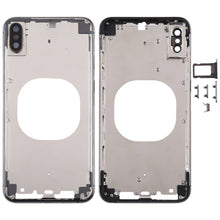 Load image into Gallery viewer, Transparent Back Cover with Camera Lens &amp; SIM Card Tray &amp; Side Keys for iPhone XS Max
