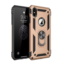 Load image into Gallery viewer, For iPhone XS Max Armor Shockproof TPU + PC Protective Case with 360 Degree Rotation Holder, For iPhone XS Max