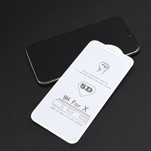 Load image into Gallery viewer, For iPhone XS Max 25pcs 9H 5D Full Glue Full Screen Tempered Glass Film, For iPhone XS Max (25 PCS)