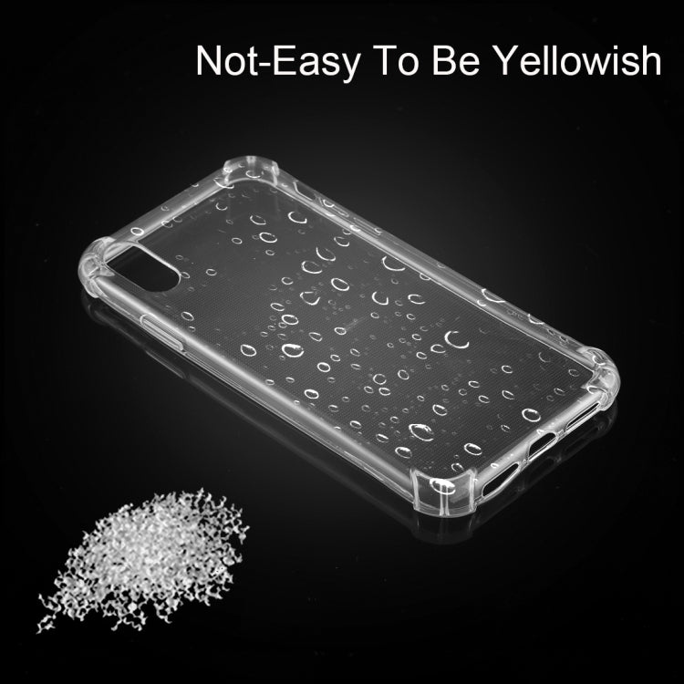 For iPhone XS Max 50 PCS Ultrathin Transparent TPU Soft Protective Case