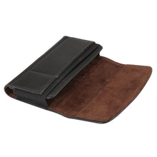 Load image into Gallery viewer, Lambskin Elastic Band Men 5.7-6.0 Inch Mobile Phone Universal Hanging Waist Leather Case with Card Slot, For iPhone XS Max / 8 Plus / 7 Plus / Honor 8X  and Other 5.7-6.0 Inch Mobile Phones